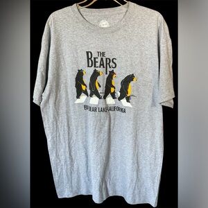 Gray The Bears Graphic Tee